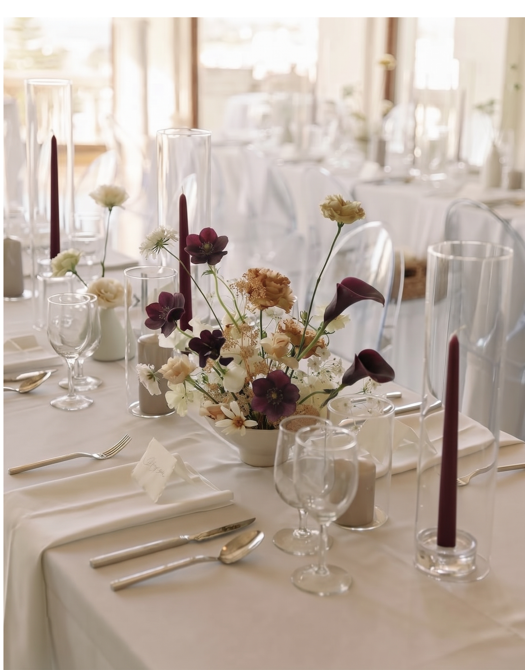Composition florale mariage Kenzan